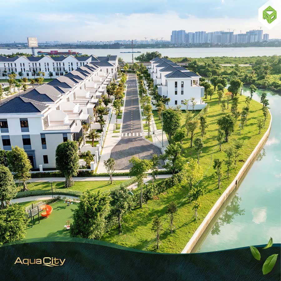 Aqua City được quy hoạch bài bản theo mô hình đô thị sinh thái thông minh