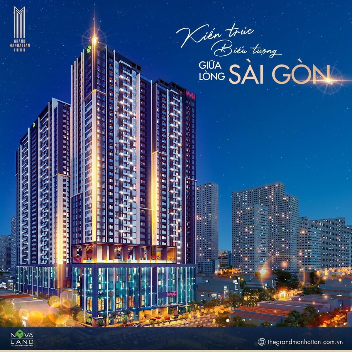 The Grand Manhattan - dấu ấn kiến trúc giữa lòng Thành Phố Hồ Chí Minh